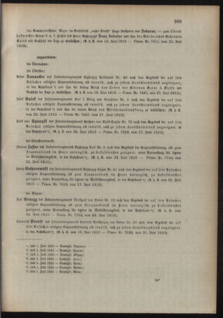 Kaiserlich-königliches Armee-Verordnungsblatt: Personal-Angelegenheiten 19100628 Seite: 3