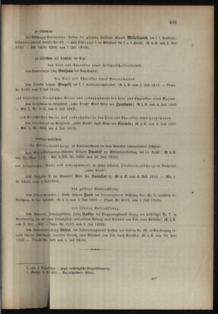 Kaiserlich-königliches Armee-Verordnungsblatt: Personal-Angelegenheiten 19100708 Seite: 3