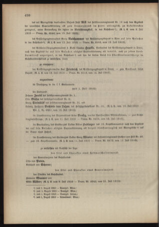 Kaiserlich-königliches Armee-Verordnungsblatt: Personal-Angelegenheiten 19100718 Seite: 2