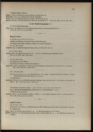 Kaiserlich-königliches Armee-Verordnungsblatt: Personal-Angelegenheiten 19100718 Seite: 5