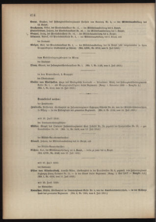 Kaiserlich-königliches Armee-Verordnungsblatt: Personal-Angelegenheiten 19100718 Seite: 6