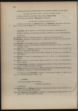 Kaiserlich-königliches Armee-Verordnungsblatt: Personal-Angelegenheiten 19100818 Seite: 34