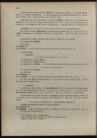 Kaiserlich-königliches Armee-Verordnungsblatt: Personal-Angelegenheiten 19100818 Seite: 38