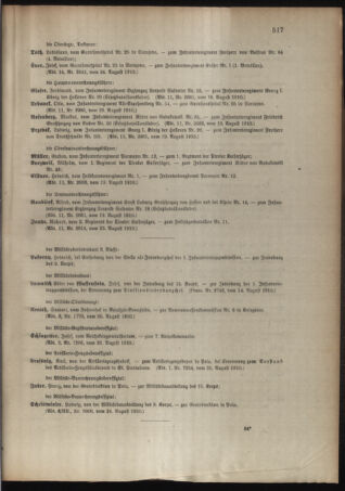 Kaiserlich-königliches Armee-Verordnungsblatt: Personal-Angelegenheiten 19100829 Seite: 11