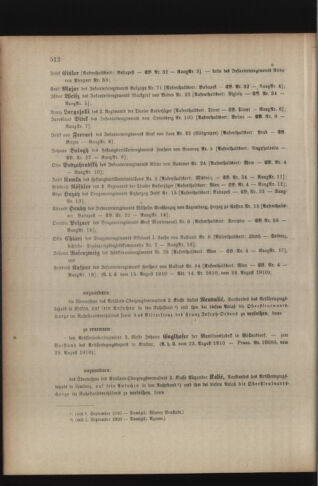 Kaiserlich-königliches Armee-Verordnungsblatt: Personal-Angelegenheiten 19100829 Seite: 6