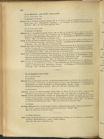 Kaiserlich-königliches Armee-Verordnungsblatt: Personal-Angelegenheiten 19100917 Seite: 12