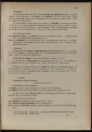 Kaiserlich-königliches Armee-Verordnungsblatt: Personal-Angelegenheiten 19101008 Seite: 3