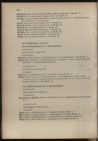 Kaiserlich-königliches Armee-Verordnungsblatt: Personal-Angelegenheiten 19101026 Seite: 88