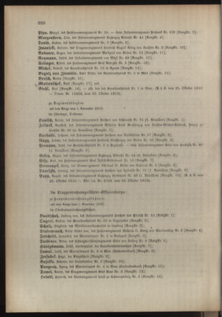 Kaiserlich-königliches Armee-Verordnungsblatt: Personal-Angelegenheiten 19101026 Seite: 94