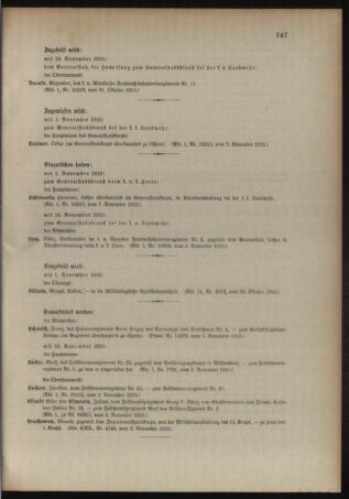 Kaiserlich-königliches Armee-Verordnungsblatt: Personal-Angelegenheiten 19101108 Seite: 7