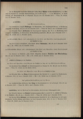 Kaiserlich-königliches Armee-Verordnungsblatt: Personal-Angelegenheiten 19101118 Seite: 3