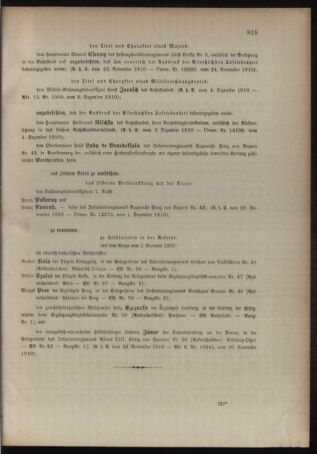 Kaiserlich-königliches Armee-Verordnungsblatt: Personal-Angelegenheiten 19101207 Seite: 3