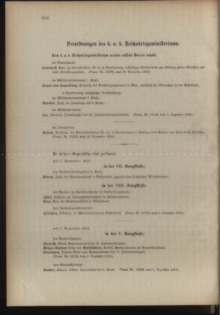 Kaiserlich-königliches Armee-Verordnungsblatt: Personal-Angelegenheiten 19101207 Seite: 4