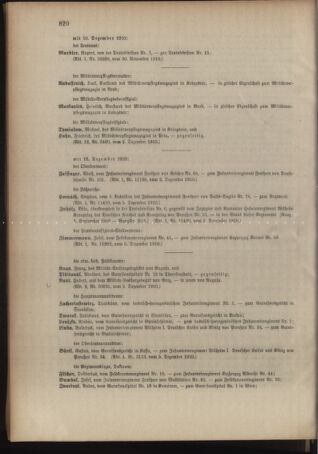 Kaiserlich-königliches Armee-Verordnungsblatt: Personal-Angelegenheiten 19101207 Seite: 8