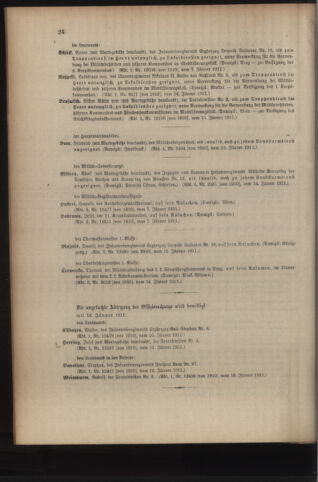 Kaiserlich-königliches Armee-Verordnungsblatt: Personal-Angelegenheiten 19110118 Seite: 12