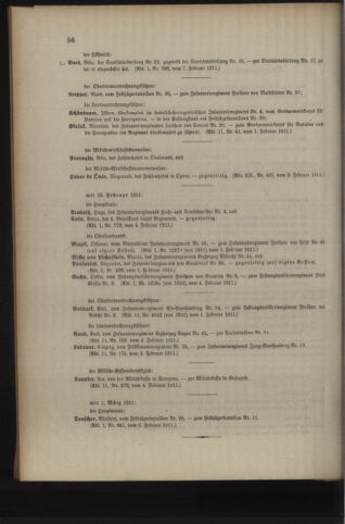 Kaiserlich-königliches Armee-Verordnungsblatt: Personal-Angelegenheiten 19110208 Seite: 14