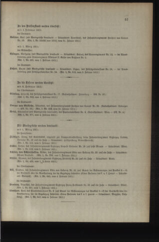 Kaiserlich-königliches Armee-Verordnungsblatt: Personal-Angelegenheiten 19110208 Seite: 15