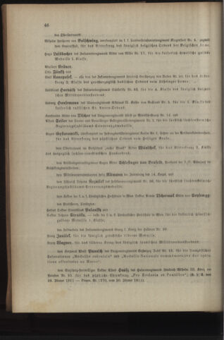 Kaiserlich-königliches Armee-Verordnungsblatt: Personal-Angelegenheiten 19110208 Seite: 4