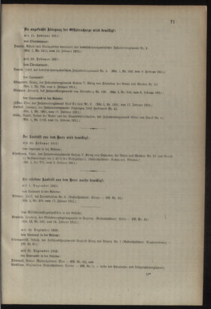 Kaiserlich-königliches Armee-Verordnungsblatt: Personal-Angelegenheiten 19110218 Seite: 11