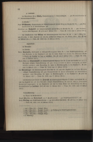 Kaiserlich-königliches Armee-Verordnungsblatt: Personal-Angelegenheiten 19110218 Seite: 2