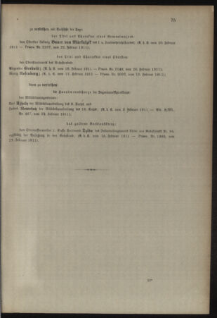 Kaiserlich-königliches Armee-Verordnungsblatt: Personal-Angelegenheiten 19110225 Seite: 3