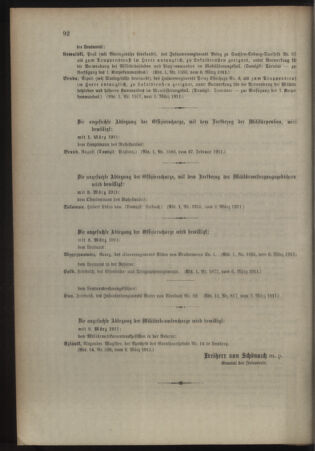 Kaiserlich-königliches Armee-Verordnungsblatt: Personal-Angelegenheiten 19110308 Seite: 10