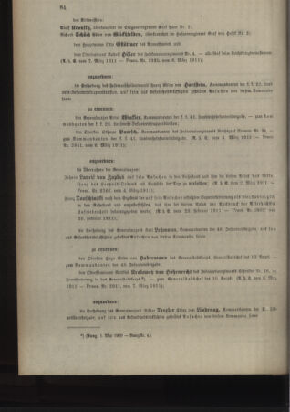 Kaiserlich-königliches Armee-Verordnungsblatt: Personal-Angelegenheiten 19110308 Seite: 2