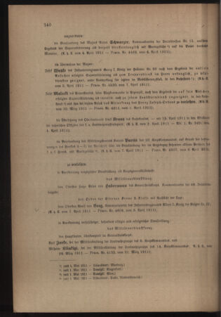 Kaiserlich-königliches Armee-Verordnungsblatt: Personal-Angelegenheiten 19110408 Seite: 10