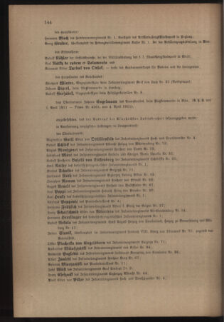 Kaiserlich-königliches Armee-Verordnungsblatt: Personal-Angelegenheiten 19110408 Seite: 14