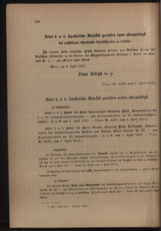 Kaiserlich-königliches Armee-Verordnungsblatt: Personal-Angelegenheiten 19110408 Seite: 6