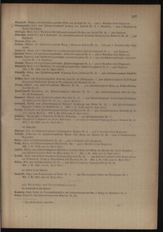 Kaiserlich-königliches Armee-Verordnungsblatt: Personal-Angelegenheiten 19110422 Seite: 19