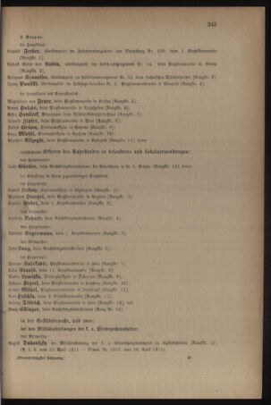 Kaiserlich-königliches Armee-Verordnungsblatt: Personal-Angelegenheiten 19110427 Seite: 37