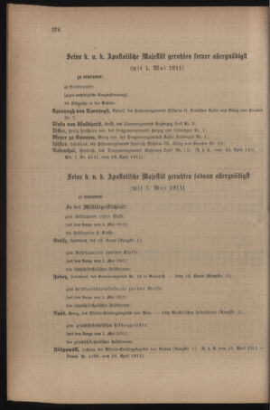 Kaiserlich-königliches Armee-Verordnungsblatt: Personal-Angelegenheiten 19110427 Seite: 68