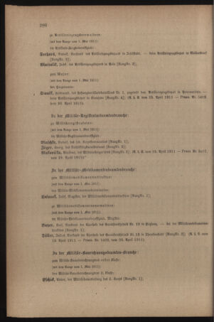 Kaiserlich-königliches Armee-Verordnungsblatt: Personal-Angelegenheiten 19110427 Seite: 78