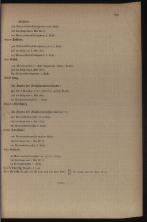 Kaiserlich-königliches Armee-Verordnungsblatt: Personal-Angelegenheiten 19110427 Seite: 83