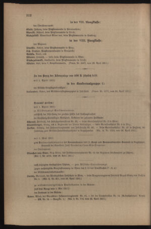 Kaiserlich-königliches Armee-Verordnungsblatt: Personal-Angelegenheiten 19110429 Seite: 12