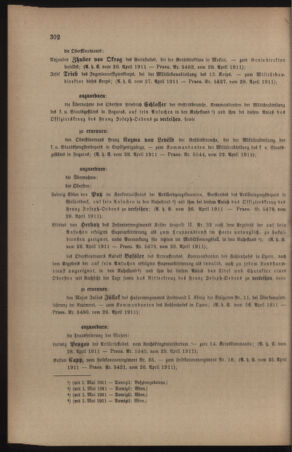 Kaiserlich-königliches Armee-Verordnungsblatt: Personal-Angelegenheiten 19110429 Seite: 2