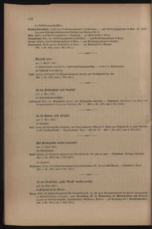 Kaiserlich-königliches Armee-Verordnungsblatt: Personal-Angelegenheiten 19110508 Seite: 10