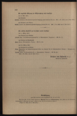 Kaiserlich-königliches Armee-Verordnungsblatt: Personal-Angelegenheiten 19110508 Seite: 12