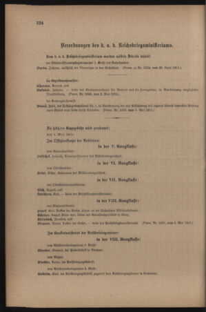 Kaiserlich-königliches Armee-Verordnungsblatt: Personal-Angelegenheiten 19110508 Seite: 6