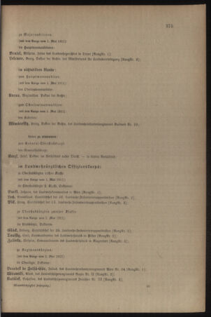 Kaiserlich-königliches Armee-Verordnungsblatt: Personal-Angelegenheiten 19110529 Seite: 17