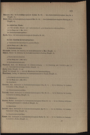 Kaiserlich-königliches Armee-Verordnungsblatt: Personal-Angelegenheiten 19110529 Seite: 19