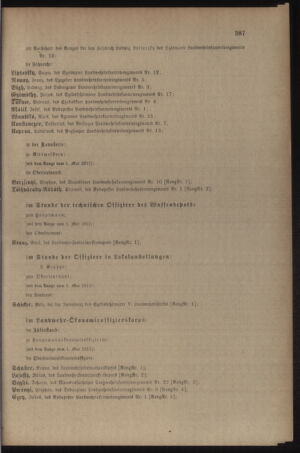 Kaiserlich-königliches Armee-Verordnungsblatt: Personal-Angelegenheiten 19110529 Seite: 29