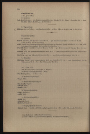 Kaiserlich-königliches Armee-Verordnungsblatt: Personal-Angelegenheiten 19110529 Seite: 38