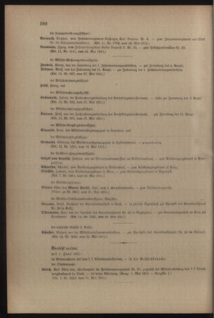 Kaiserlich-königliches Armee-Verordnungsblatt: Personal-Angelegenheiten 19110529 Seite: 40