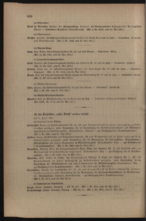 Kaiserlich-königliches Armee-Verordnungsblatt: Personal-Angelegenheiten 19110529 Seite: 42