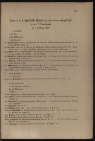 Kaiserlich-königliches Armee-Verordnungsblatt: Personal-Angelegenheiten 19110529 Seite: 7