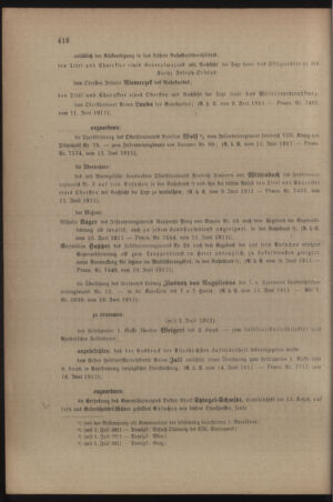 Kaiserlich-königliches Armee-Verordnungsblatt: Personal-Angelegenheiten 19110617 Seite: 2