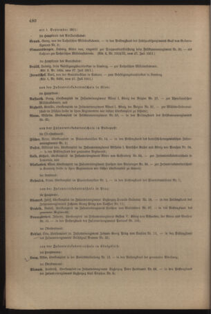 Kaiserlich-königliches Armee-Verordnungsblatt: Personal-Angelegenheiten 19110729 Seite: 12