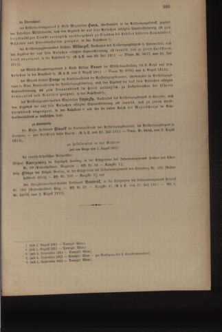 Kaiserlich-königliches Armee-Verordnungsblatt: Personal-Angelegenheiten 19110808 Seite: 13